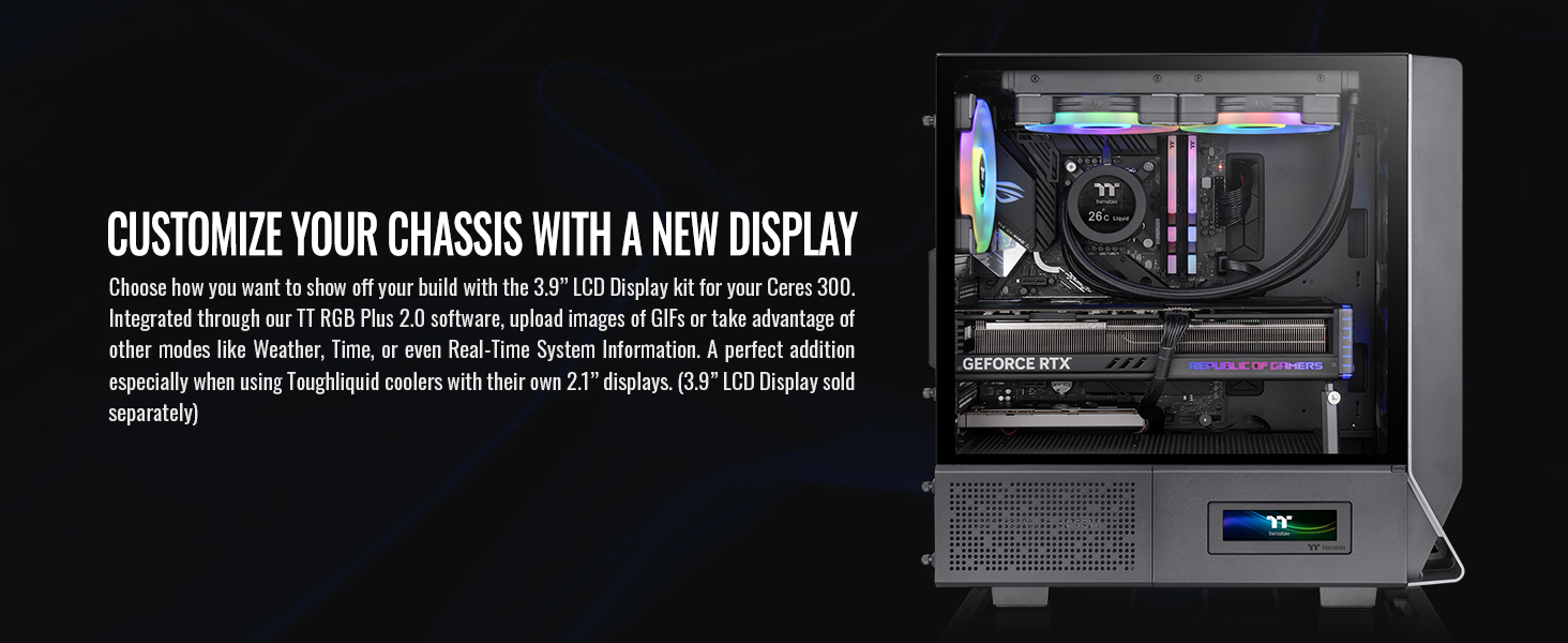 Thermaltake Ceres 300 Black Computer Case